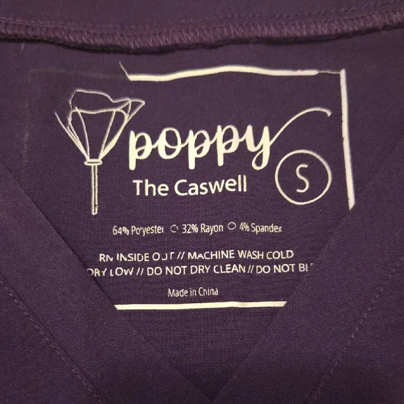 Poppy caswell Scrub Top - Picture 2 of 2